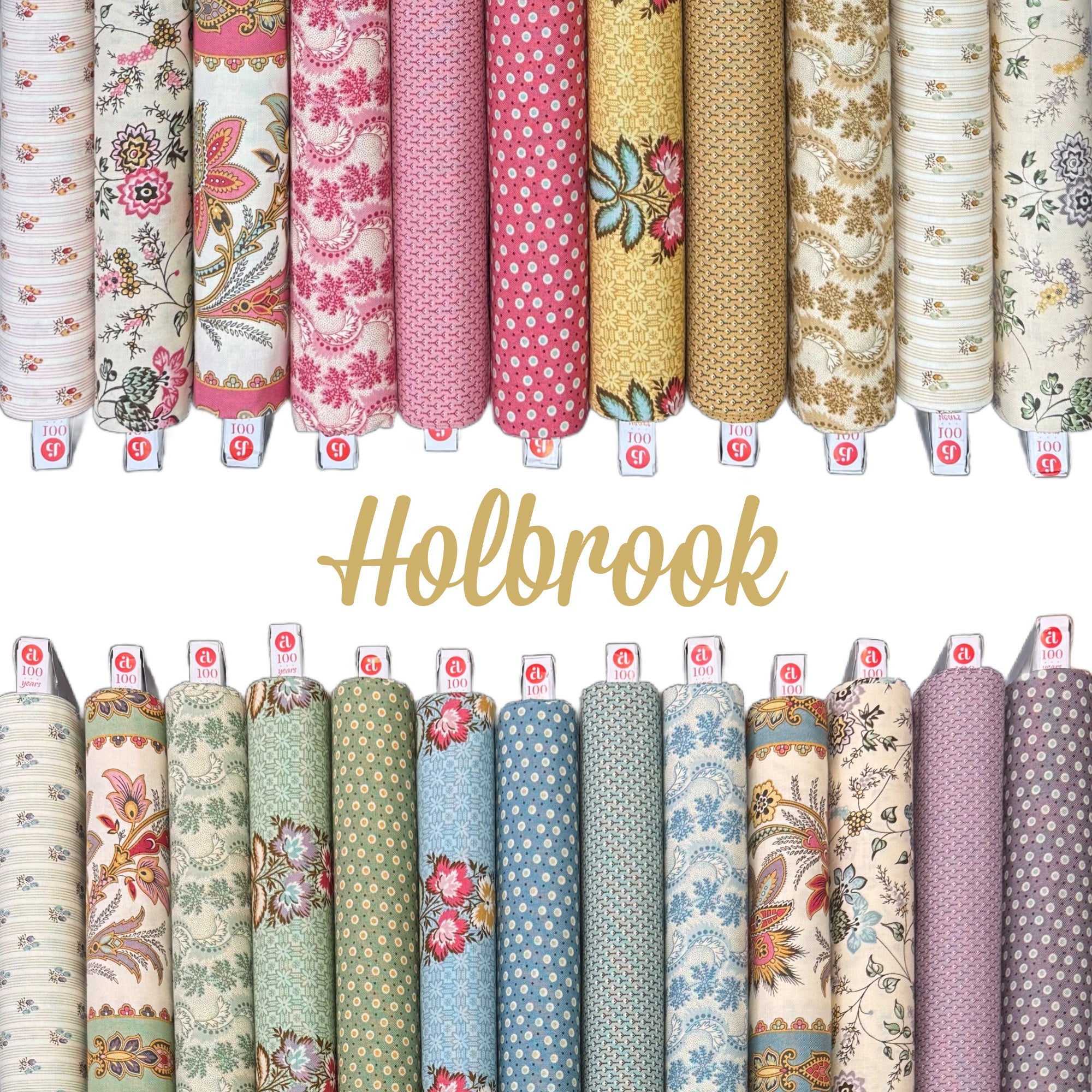 Holbrook by Andover Fabrics Fat Quarter Bundle
