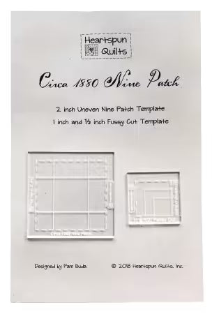 Circa 1880 Nine Patch Template Set