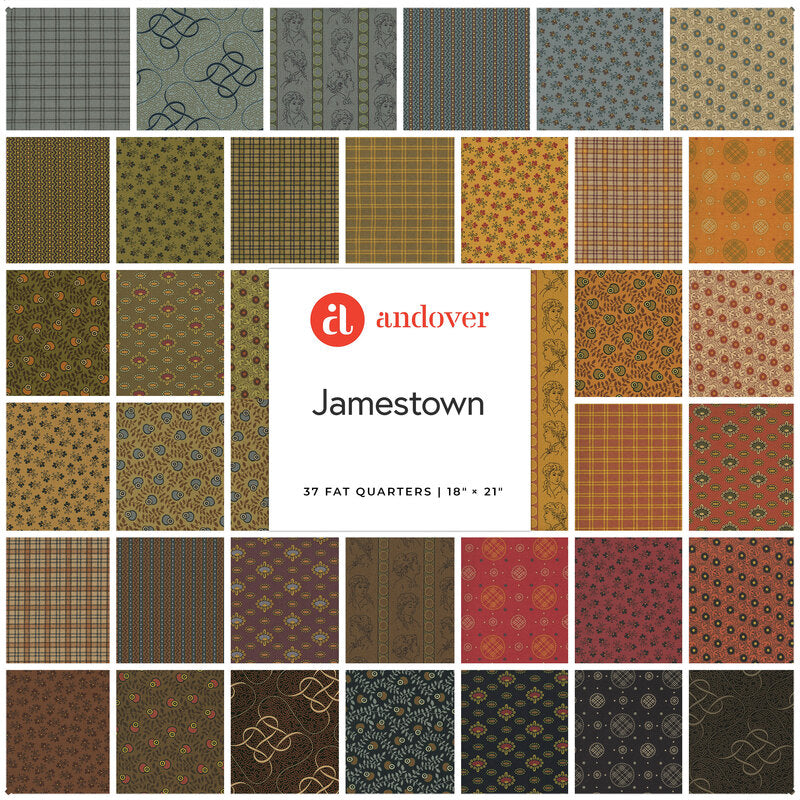 Jamestown by Jo Morton Fat Quarter Bundle