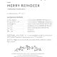Merry Reindeer Pattern