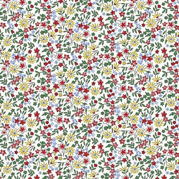 Aunt Grace Goes Bold - Flower Fields