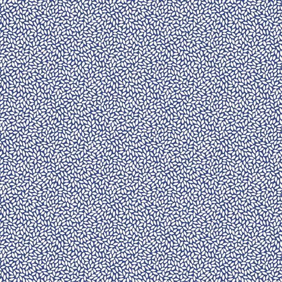 Aunt Grace Goes Bold - Rice/Blue