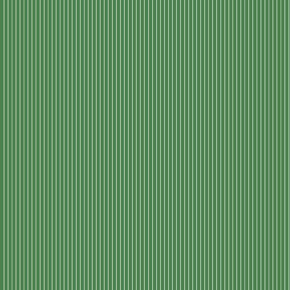 Aunt Grace goes Bold - Pin Stripe/Green